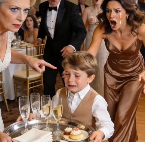 Parte 2: Nessuno si è mosso per diversi secondi. I lampadari ronzavano piano sopra di loro. Da qualche parte vicino alla pista da ballo, un flute di champagne si rovesciò e rotolò lentamente in cerchio, il gambo del bicchiere che batteva sul marmo come un orologio che conta alla rovescia verso qualcosa di irreversibile.
