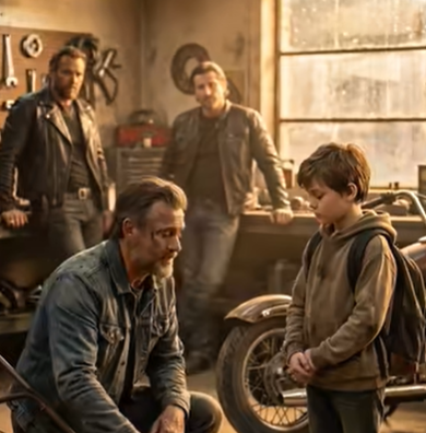 PARTE 2 Daniel sentì il ronzio costante del motore prima di vedere Ryan lì in piedi, e un piccolo sorriso si formò mentre usciva. Ryan spinse il tosaerba in avanti, i movimenti attenti ma sicuri mentre si fermava davanti a lui. “L’ho sistemato,” disse, la voce carica di un fiero sommesso. Daniel si chinò ed esaminò la macchina a fondo, controllando ogni parte con attenzione esperta.