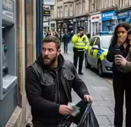 Ha spalancato il bancomat in pieno giorno, ignorando i soldi che gli cadevano ai piedi, e ha allungato la mano all’interno come se cercasse di afferrare qualcosa prima che sparisse: che razza di uomo rischierebbe il carcere per qualcosa che non sono soldi?