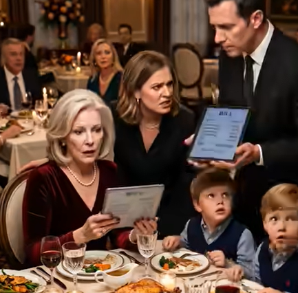 La mamma ha detto che il pranzo del Ringraziamento era solo per i bambini che si comportavano bene, i miei non erano invitati. Mia figlia ha iniziato a piangere. Le ho semplicemente risposto con un messaggio: “Capisco. Bloccherò la mia carta per l’evento”. Loro hanno sorriso per i selfie al tavolo, ignari di quello che sarebbe successo dopo…